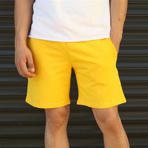 Mens Yellow Shorts at Molly Taveras blog