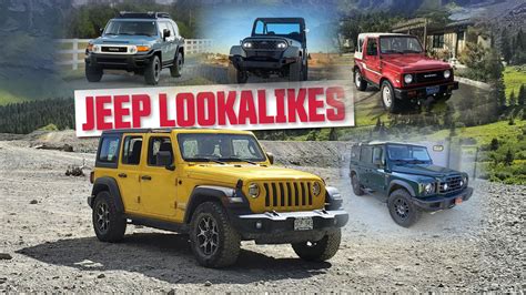 Cars Similar To The Jeep Wrangler: Alternatives To An Off-Road Icon