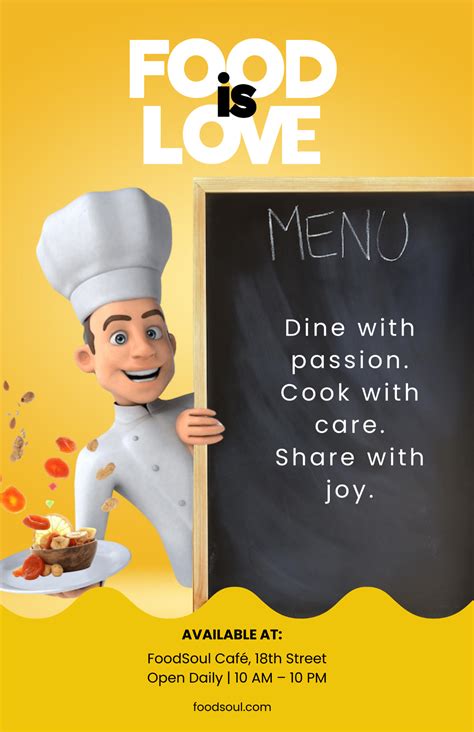 Food Poster 的图像结果