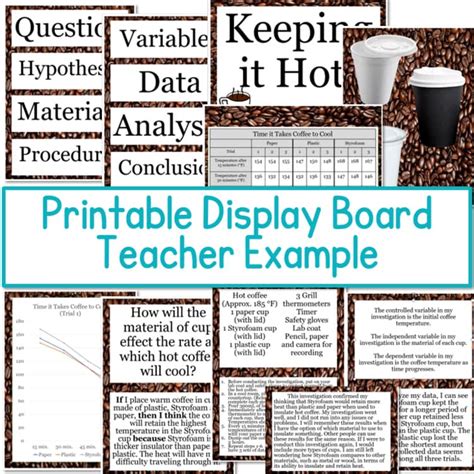 Examples of a Science Fair Report 的图像结果