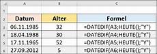 excel geburtstag berechnen wie kann ich in excel das alter ausrechnen office excel geburtstag berechnen wie kann ich in excel das alter ausrechnen office