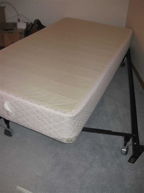 Image result for Folding Box Spring Bed Frame
