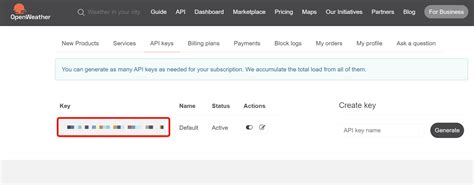 Image result for Weather Map API Key