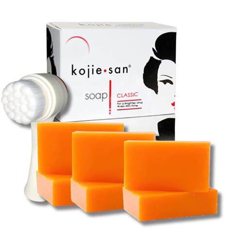 KojieSan KOJIE SAN FACE & BODY SOAP (6 Bars) + Relumins Deep India | Ubuy