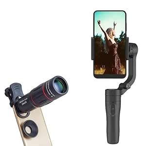 Rambot VLOG Pocket Handheld Gimbal Stabilizer, Wireless Smartphone ...