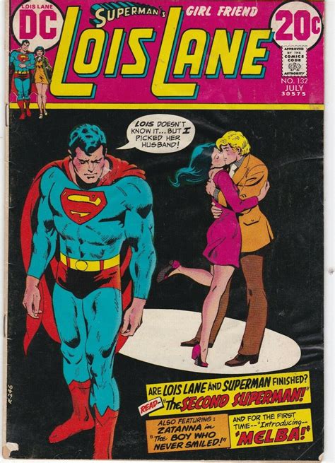 Superman's Girlfriend Lois Lane #132 1973 Bronze Age Dc Comic Zatanna ...