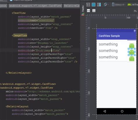 Card View Grid in Android Studio 的图像结果