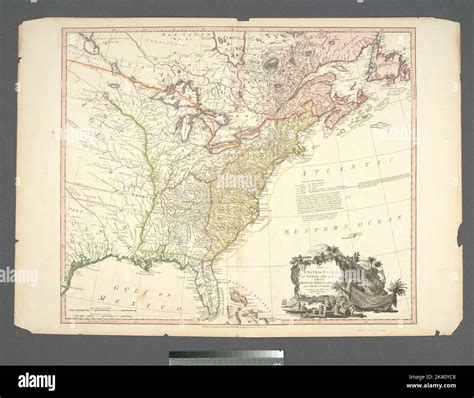 The United States of North America : with the British territories and ...