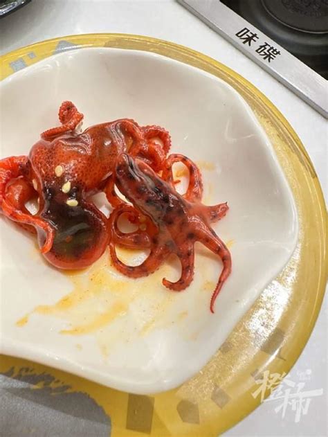 网友发帖称在知名连锁餐厅吃到剧毒“蓝环章鱼”，这次是煮熟的！网友：决定把章鱼从我的食谱中除名……_腾讯新闻