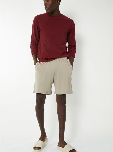 Buy Men Solid Lounge Shorts Online at just Rs. 399.0 - 1000016324427 ...