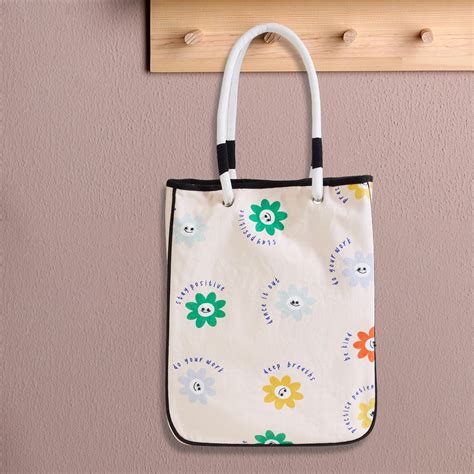 Buy Minerals Printed Tote Bag from Home Centre at just INR 899.0