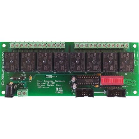XR Expansion SPDT 8-Relay Controller with General Purpose Relays at MG ...
