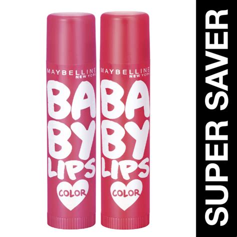 Buy Maybelline New York Baby Lips Color Lip Balm with SPF 11, Lasts ...