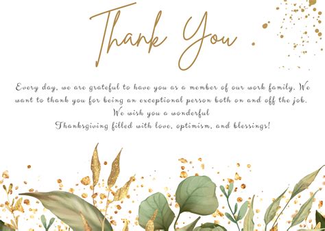 Thanksgiving Messages & Wishes for Employees In 2022 - Traicie