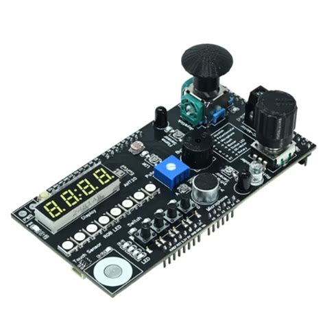 SmartElex Bharat Explorer Shield Compatible with Arduino Uno R3 R4 and ...