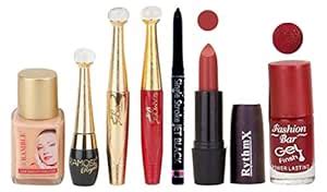 Buy Special Makeup Set offer (Foundation,Eyeliner,Mascara,Maroon ...