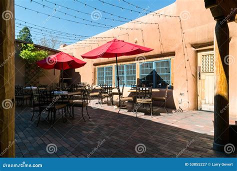 Patio dining stock image. Image of bricks, gardens, brick - 53855227