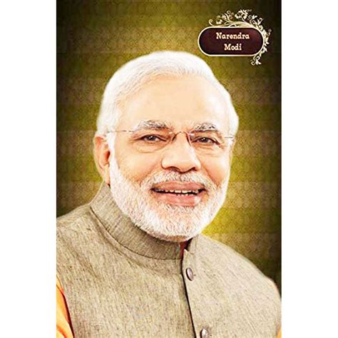 Pnf Narendra Modi Decorative Art Print Rolled Wall Poster (Multicolour ...