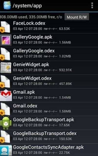 Root File Manager Android 的图像结果