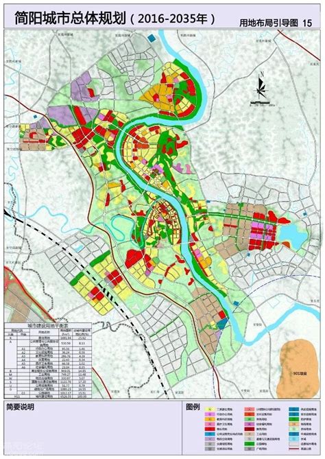 【头条】《简阳市城市总体规划（2016-2035年）》发布！附高清规划图