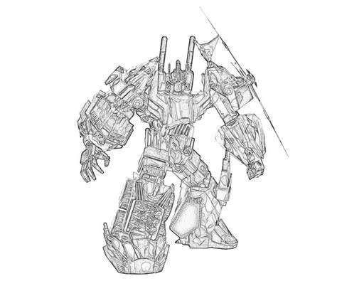 Tf Fall Of Cybertron - Free Coloring Pages