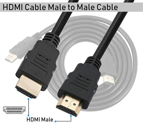 HDTV 4Kx2K High-Speed Male HDMI to HDMI Cable (19Pins)