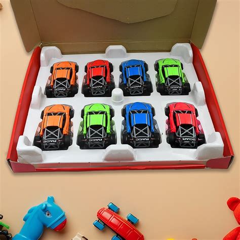 Mini Pull Back Racing Car Widely Used By Kids & Children (8 Pcs Set