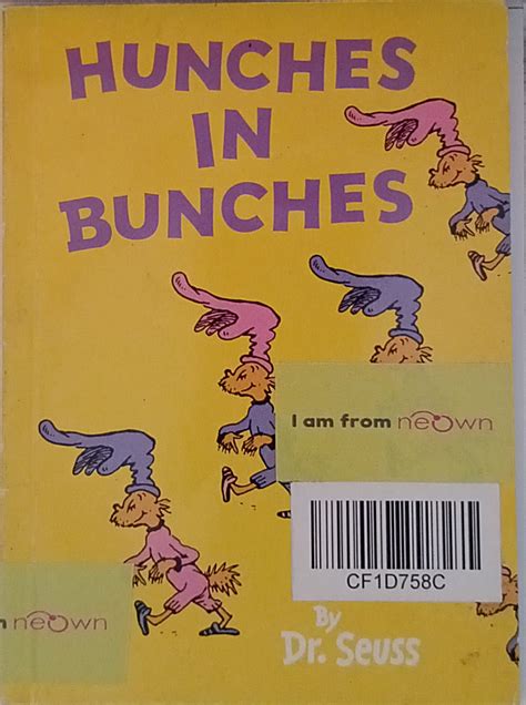 Dr. Seuss' Green Back Books: Hunches in Bunches (Mini Book)