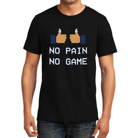 No pain no game , Gamer , Unisex Graphic T-Shirt - GeekDawn