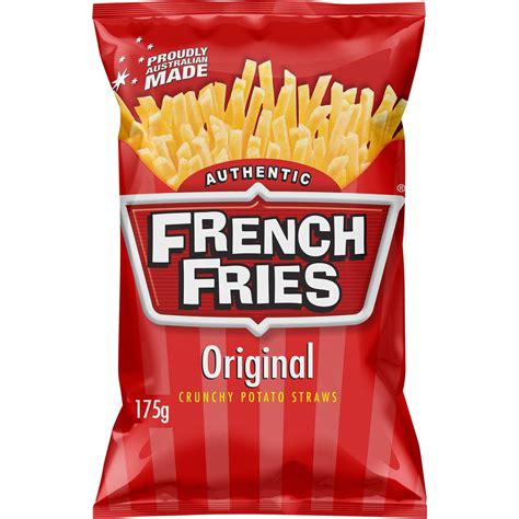 Calories in French Fries Original Chips Calorie Counter Australia