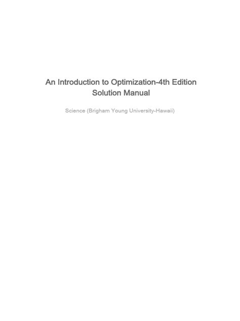 Image result for Optimization Techniques First Chapter