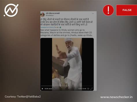 Viral Video Of ‘Maulvi’ Drugging Hindu Women Is Scripted - Newschecker