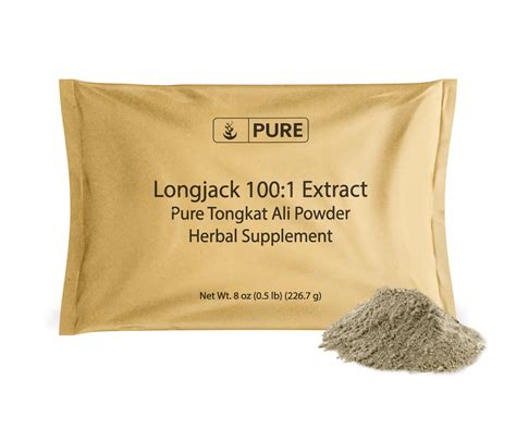 Buy Pure Original Ingredients Longjack Extract (8oz) Tongkat Ali, Vegan ...