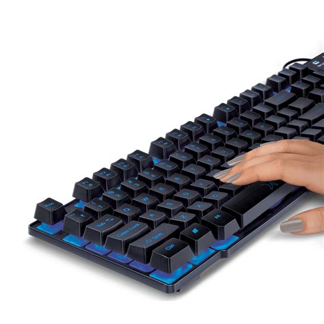 FINGERS Blazing BlueLit Keyboard | Blue Illuminated backlit keys