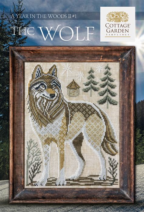 Cottage Garden Samplings A Year in the Woods 2 #1 - The Wolf - Cross ...