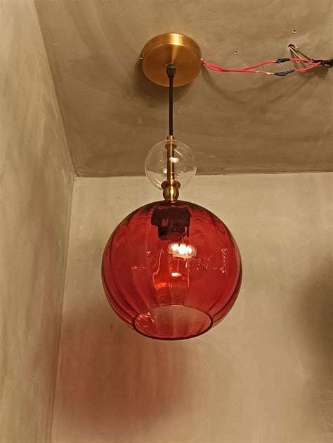 Crimson Glow Pendant Light (MD3214/A) – Lumeil