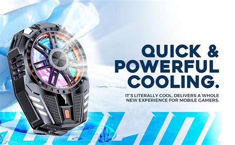 STRIFF Mobile Cooling Pad Gaming Fan for Android and iPhones