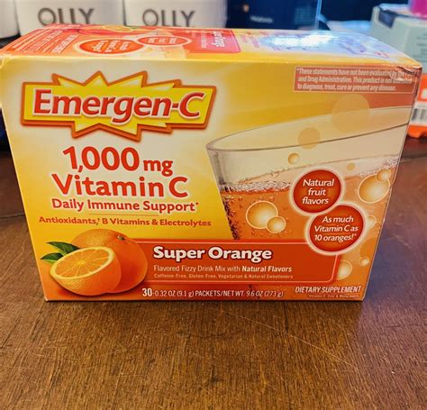 Buy Emergen-C Vitamin C Immune Support Supplement w/Antioxidants 30ct ...