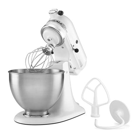 KitchenAid Classic Stand Mixer, 4.3 L, White