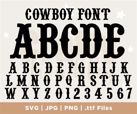 Western fonts – Artofit
