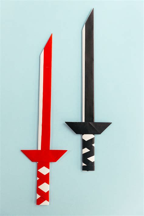 Origami Samurai Sword Instructions