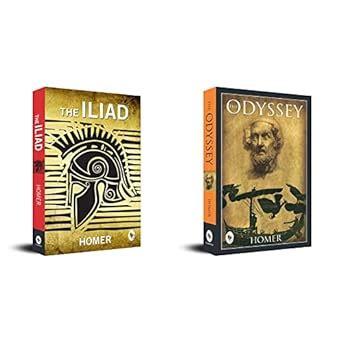 Buy Iliad And Odyssey By Homer (Set of 2 Books) Book Online at Low ...