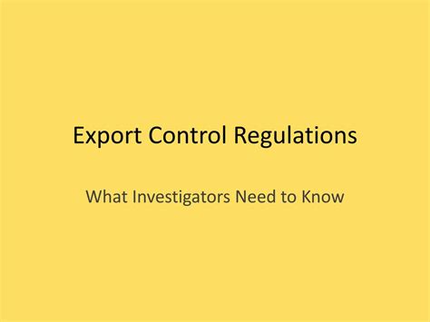 Export Control 的图像结果