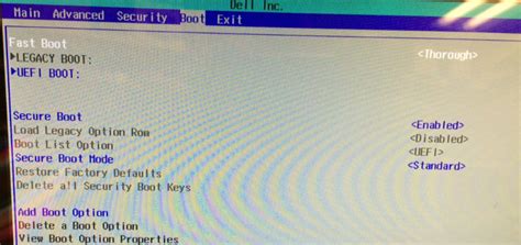 Alienware 17 R5 Disable Legacy Boot 的图像结果