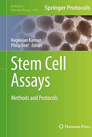 Buy Stem Cell Assays: Methods and Protocols: 2429 (Methods in Molecular ...