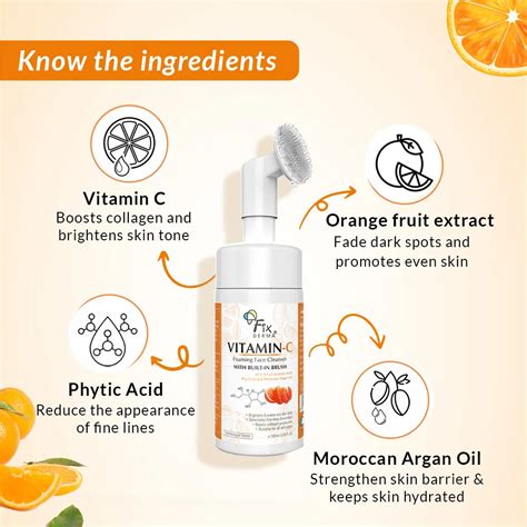 Buy Vitamin C Foaming Face Cleanser – Fixderma Skincare