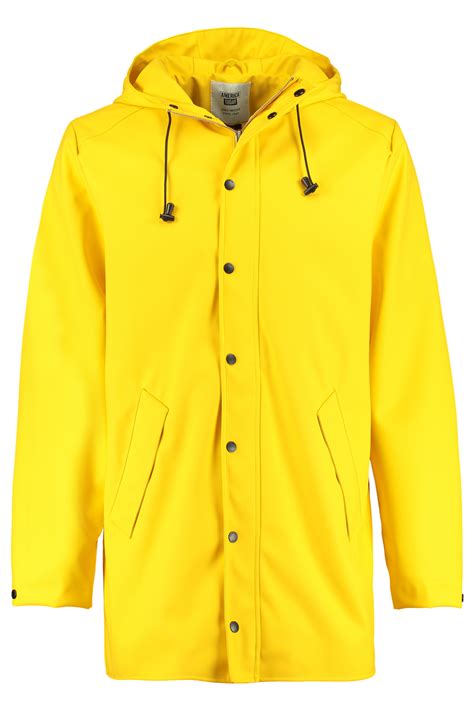Men Raincoat men medium length Yellow Buy Online