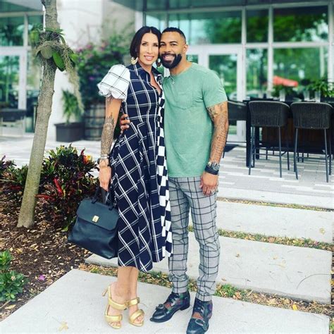 Photos of Omari Hardwick and Jennifer Pfautch