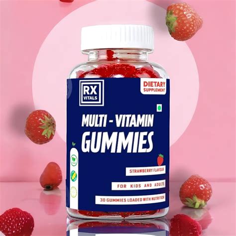RX VITALS MULTIVITAMIN GUMMIES, Multivitamin Gummies For The Whole ...