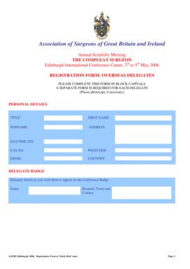 Fillable Online asgbi org Download the Overseas Delegate Registration ...
